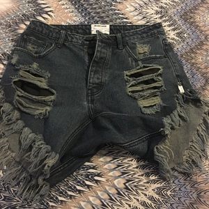 One Teaspoon Free People  Shorts Size 28